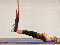 Beinmuskulatur trainieren, physioLoop, Sling Trainer